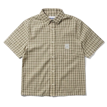 Butter Goods Equipment S/S Shirt Moss / Yellow